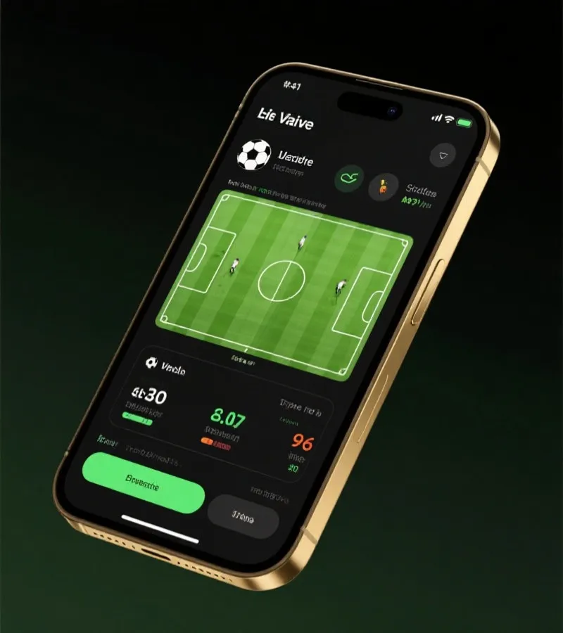 世界杯直播与数据追踪界面